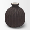 Mercana Tidal Ceramic Rippled Decorative Vase