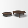 Mercana Stow Walnut Wood Risers - Set of 2