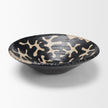 Mercana Bosma Black and Cream Ceramic Decorative Bowl