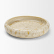 Mercana Ophelia Cream and Beige Glazed Terracotta Decorative Bowl