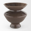 Mercana Bruna Brown Glass Vase