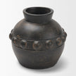 Mercana Douro Earthy Brown Dotted Vase