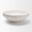 Mercana Punto White Paper Mache Dotted Centerpiece Bowl