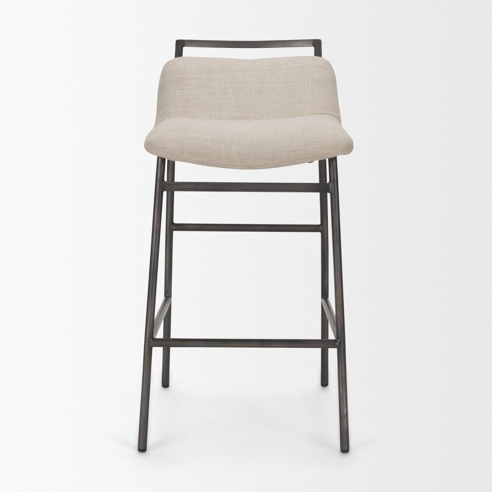 Mercana Kavalan Metal Frame Counter Stool