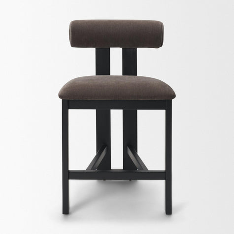 Mercana Tribeca Curve Open Back Tripod Frame Counter Stool
