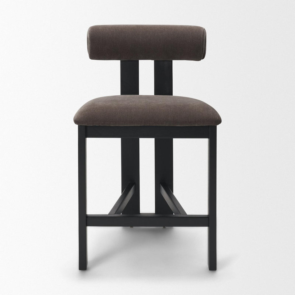 Mercana Tribeca Curve Open Back Tripod Frame Counter Stool