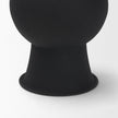 Mercana Veda Black Metal Geometric Vase
