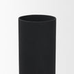 Mercana Veda Black Metal Geometric Vase