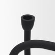 Mercana Serpens Black Metal Candle Holder