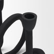 Mercana Serpens Black Metal Candle Holder