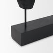 Mercana Equus Black Wooden Horse Decorative Object