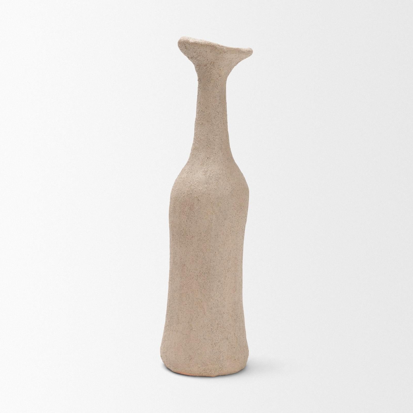 Mercana Runa Ceramic Rustic Decorative Bottle