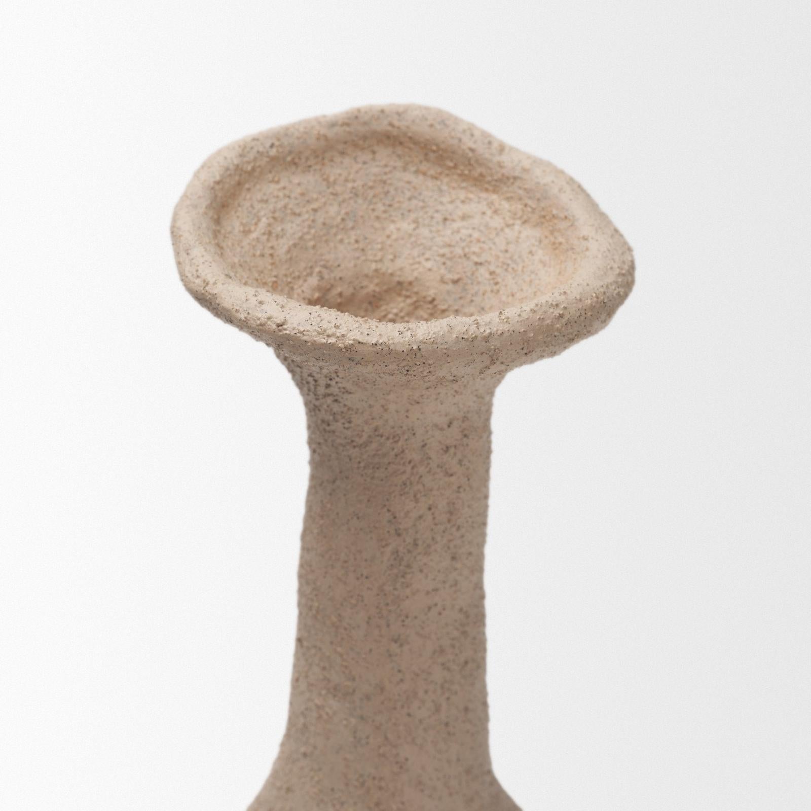 Mercana Runa Ceramic Rustic Decorative Bottle