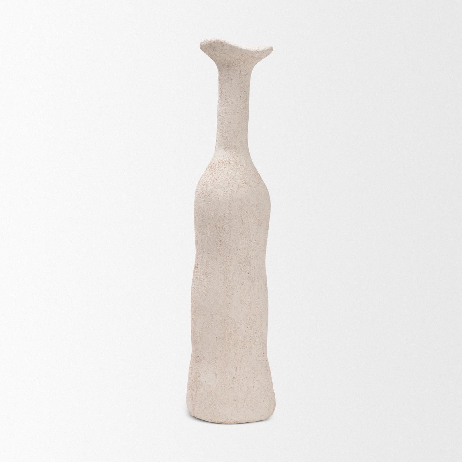 Mercana Runa Ceramic Rustic Decorative Bottle