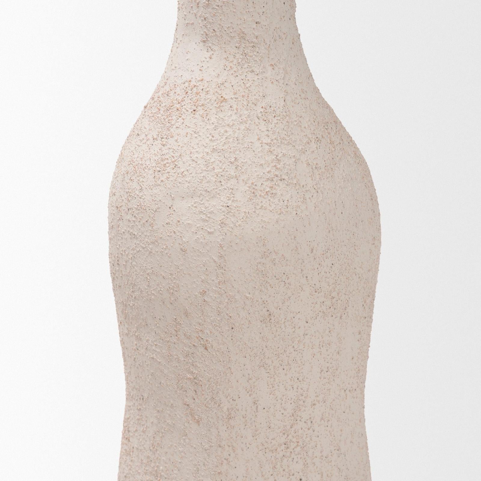 Mercana Runa Ceramic Rustic Decorative Bottle