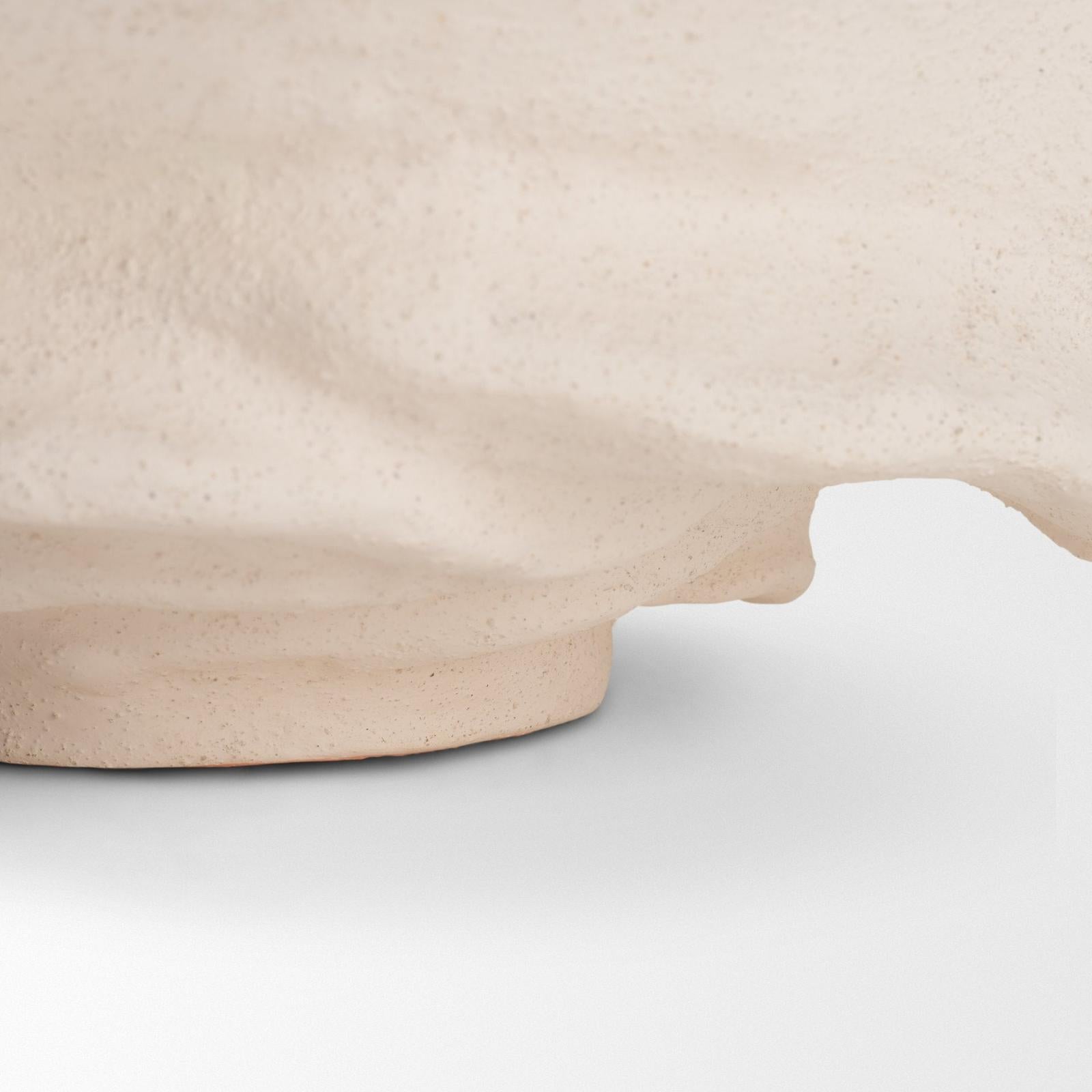 Mercana Scala Textured Ceramic Organic Forms Decorative Bowl