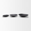 Mercana Patera Hammered Iron Metal Decorative Bowls - Set of 3
