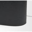 Mercana Liorre Textured Black Metal Base w/ Gold Metal Shade 1-Light Table Lamp