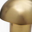 Mercana Orlo Gold Metal Mushroom Table Lamp