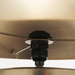 Mercana Orlo Gold Metal Mushroom Table Lamp