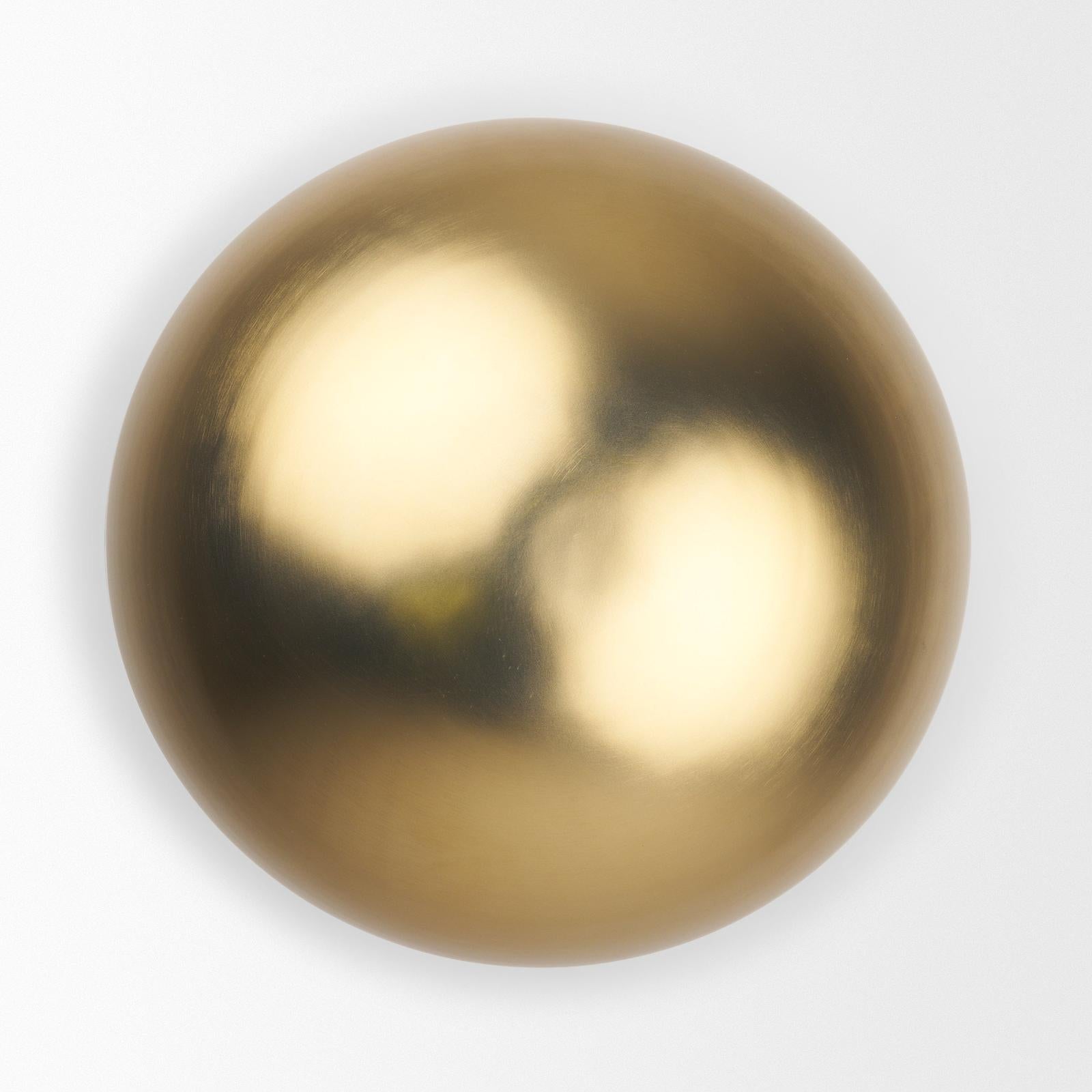 Mercana Orlo Gold Metal Mushroom Table Lamp