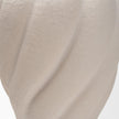 Mercana Syros Twisted Cream Ceramic Urn Vase