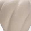 Mercana Syros Twisted Cream Ceramic Urn Vase