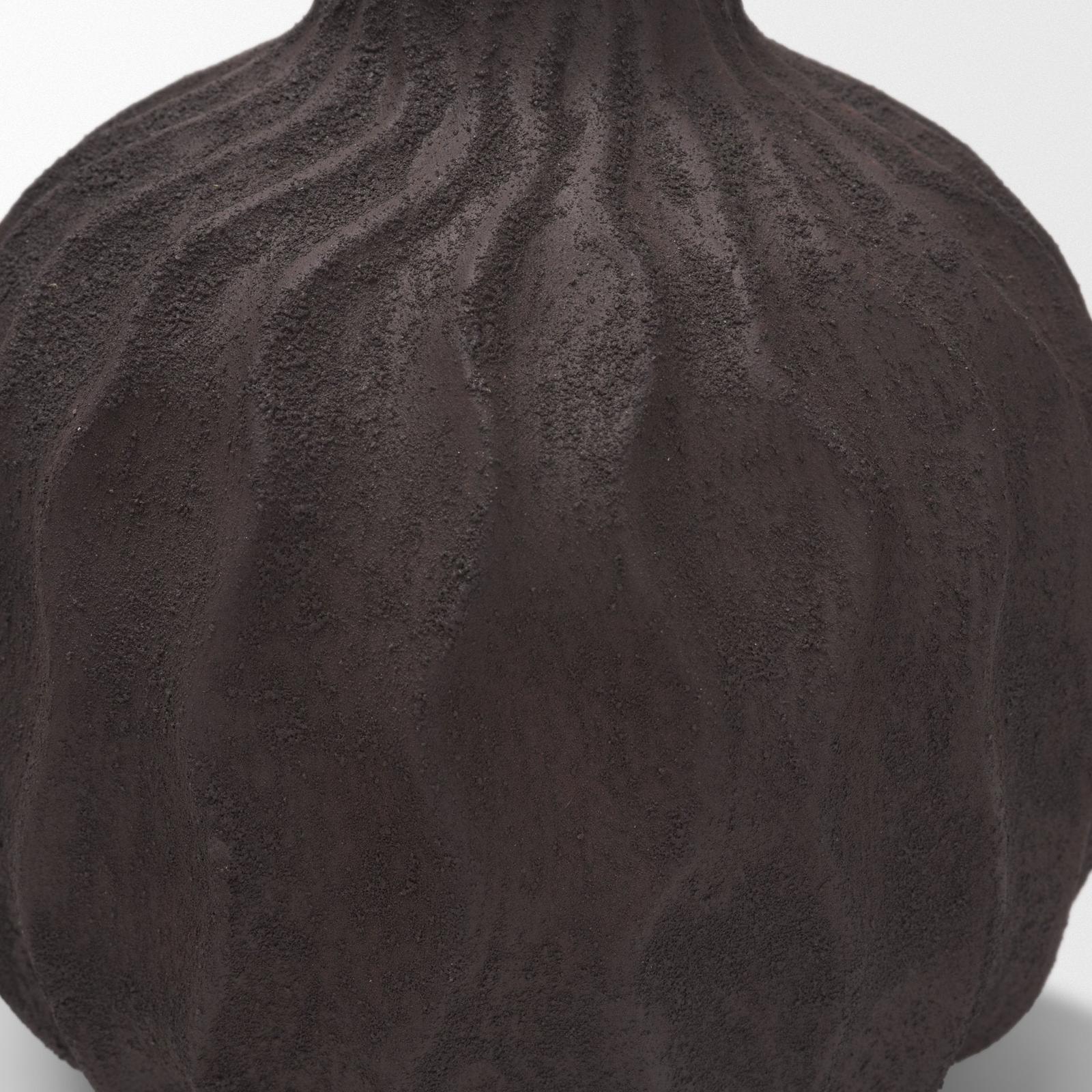 Mercana Tidal Ceramic Rippled Decorative Vase