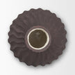 Mercana Tidal Ceramic Rippled Decorative Vase