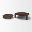 Mercana Stow Walnut Wood Risers - Set of 2