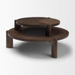 Mercana Stow Walnut Wood Risers - Set of 2