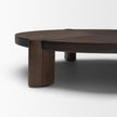 Mercana Stow Walnut Wood Risers - Set of 2