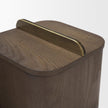 Mercana Benton Wood w/ Brass Handle Decorative Box Set