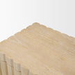 Mercana Strata Fluted Walnut Wood Decorative Box Set
