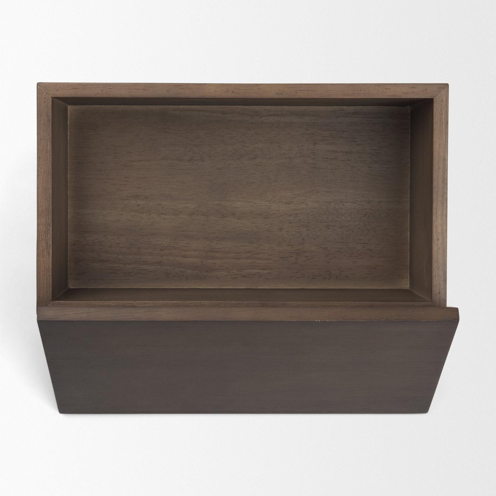 Mercana Vesta Walnut Wood Decorative Box