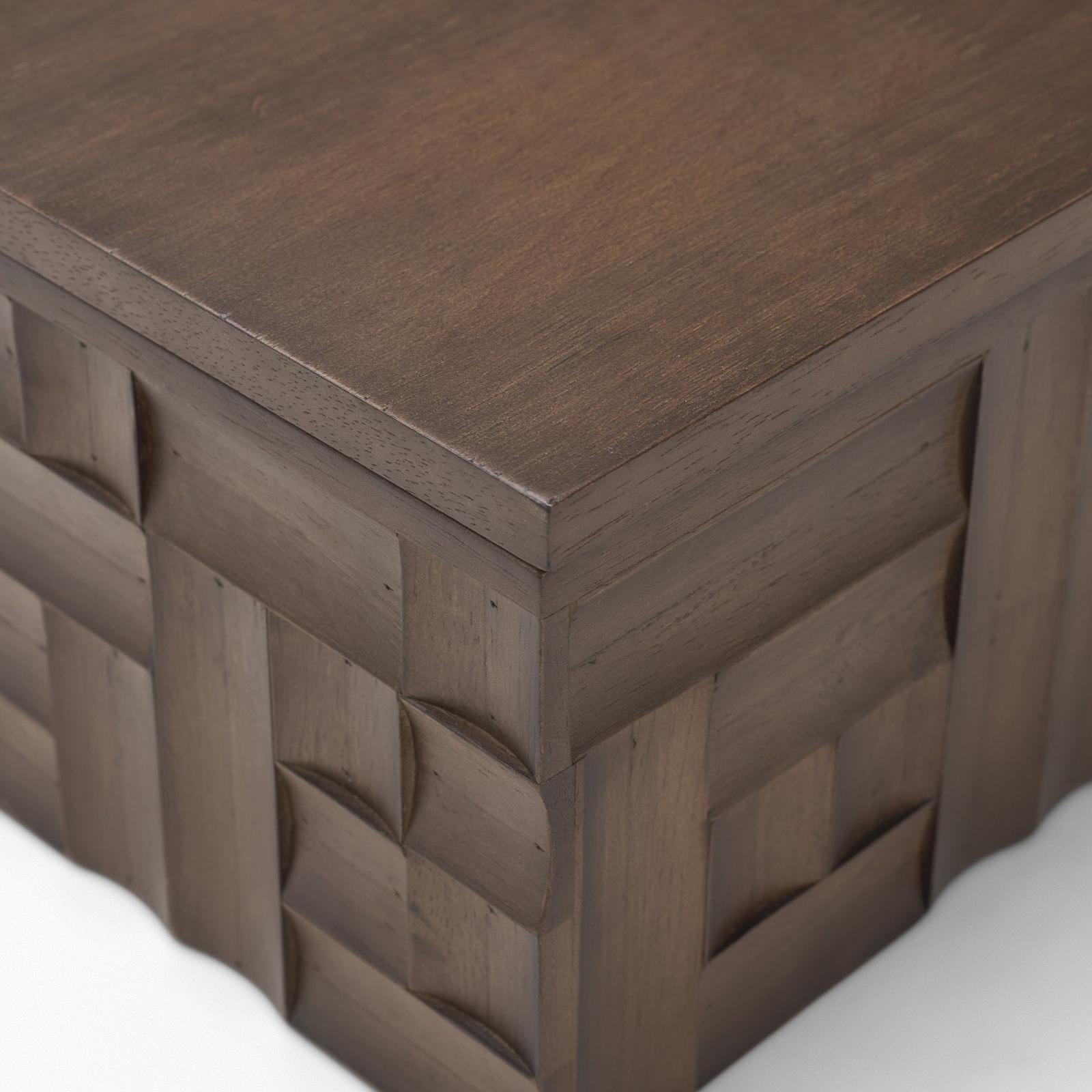 Mercana Vesta Walnut Wood Decorative Box
