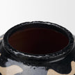 Mercana Bosma Black and Cream Ceramic Urn