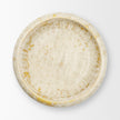 Mercana Ophelia Cream and Beige Glazed Terracotta Decorative Bowl