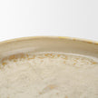 Mercana Ophelia Cream and Beige Glazed Terracotta Decorative Bowl