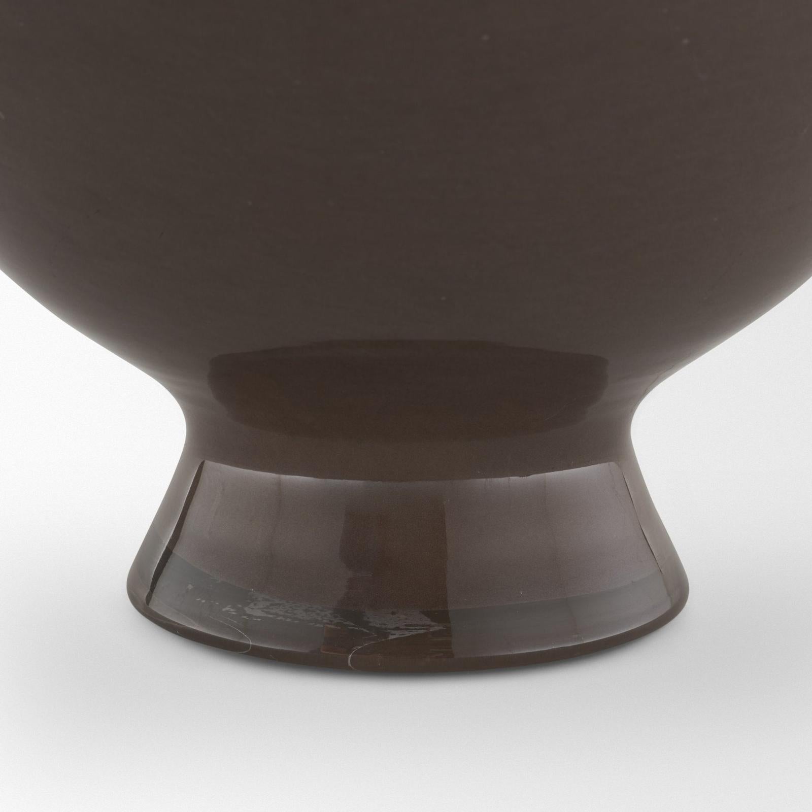 Mercana Bruna Brown Glass Vase