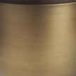Mercana Voss Brass Metal w/ Dark Brown Lid Canister Set