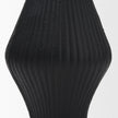 Mercana Patine Metal Fluted Hourglass Decorative Vase