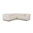 Mercana Warner Stripe 3 Piece Sofa Set w/Corner Piece