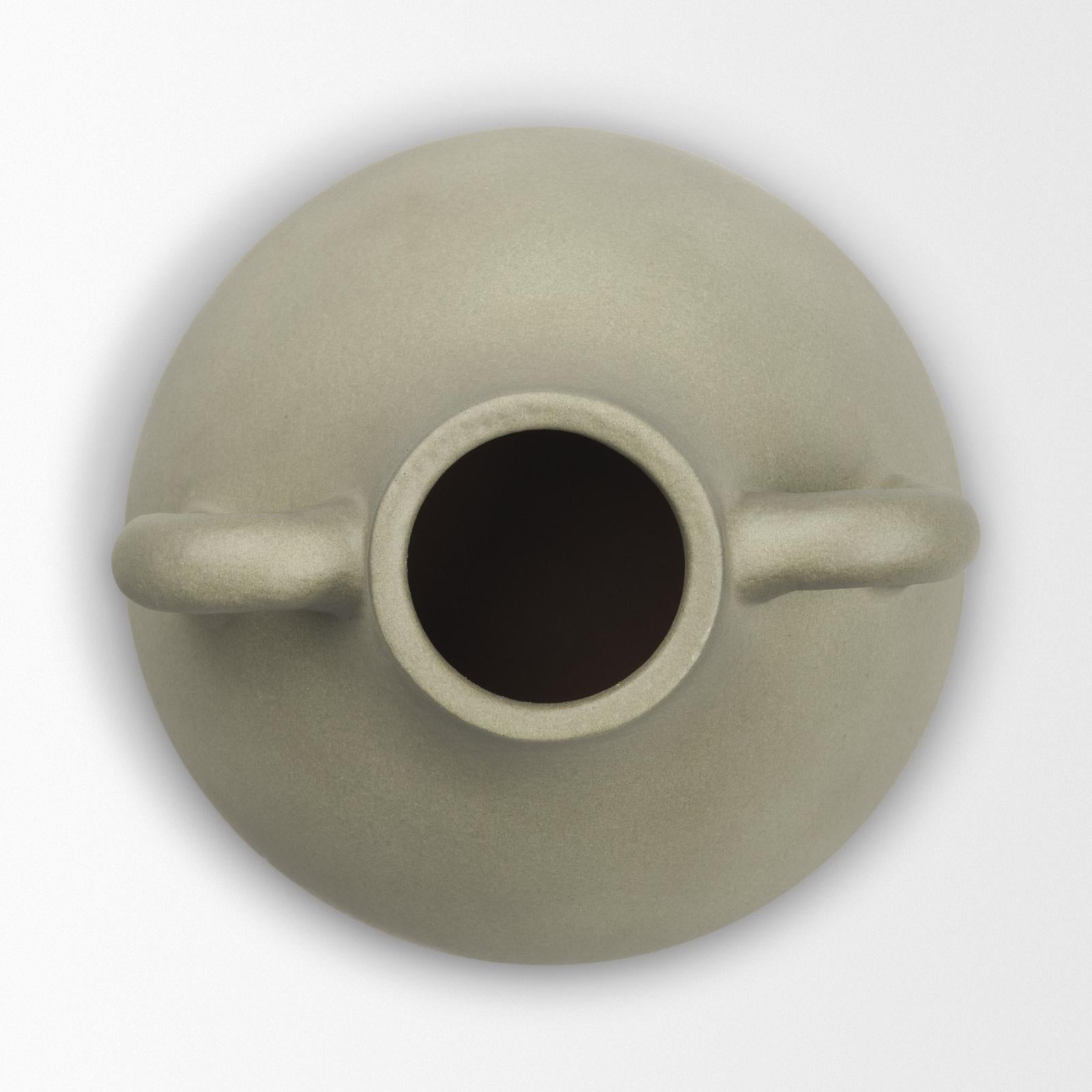 Mercana Cantara Sage Green Ceramic Milk Jug w/ Handles