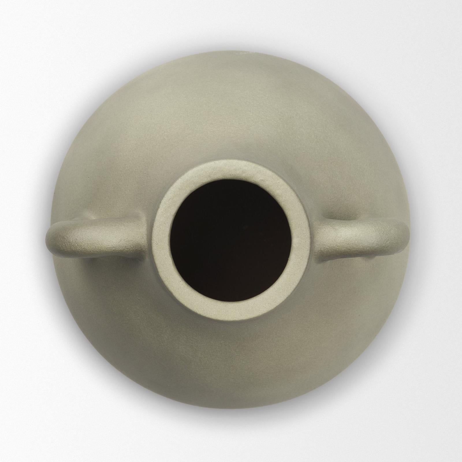Mercana Cantara Sage Green Ceramic Milk Jug w/ Handles