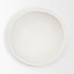 Mercana Punto White Paper Mache Dotted Centerpiece Bowl