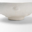 Mercana Punto White Paper Mache Dotted Centerpiece Bowl