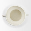 Mercana Mika Wide White Ceramic Vase w/ Handles