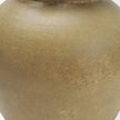 Mercana Melo Distressed Citron Yellow Ceramic Vase