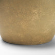 Mercana Melo Distressed Citron Yellow Ceramic Vase